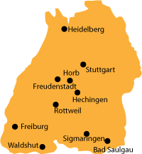 Die Beratungsstellen in Baden-Württemberg